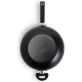 Habitat Aluminium Stirfry Pan - Black