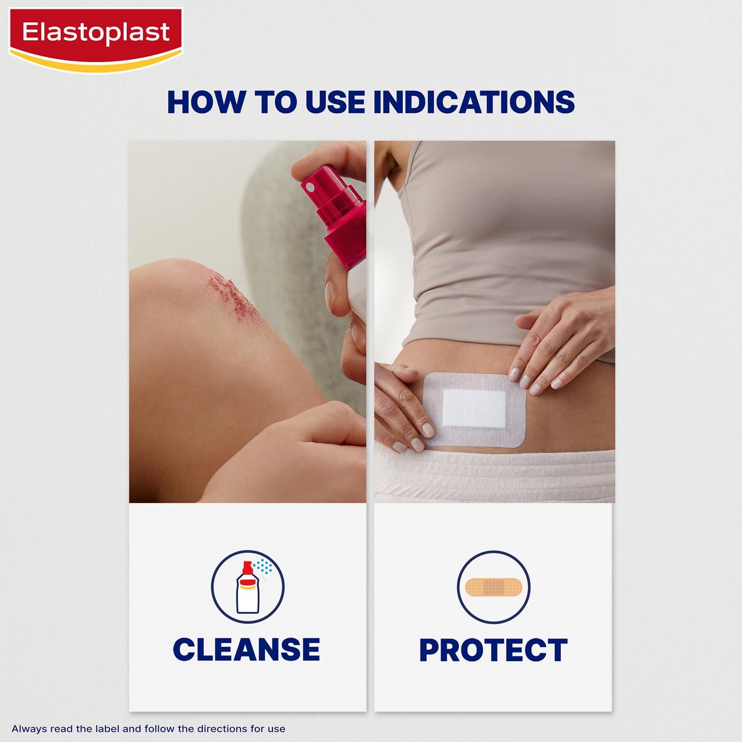 Elastoplast Med 5 Sensitive XL Dressings 6x7cm