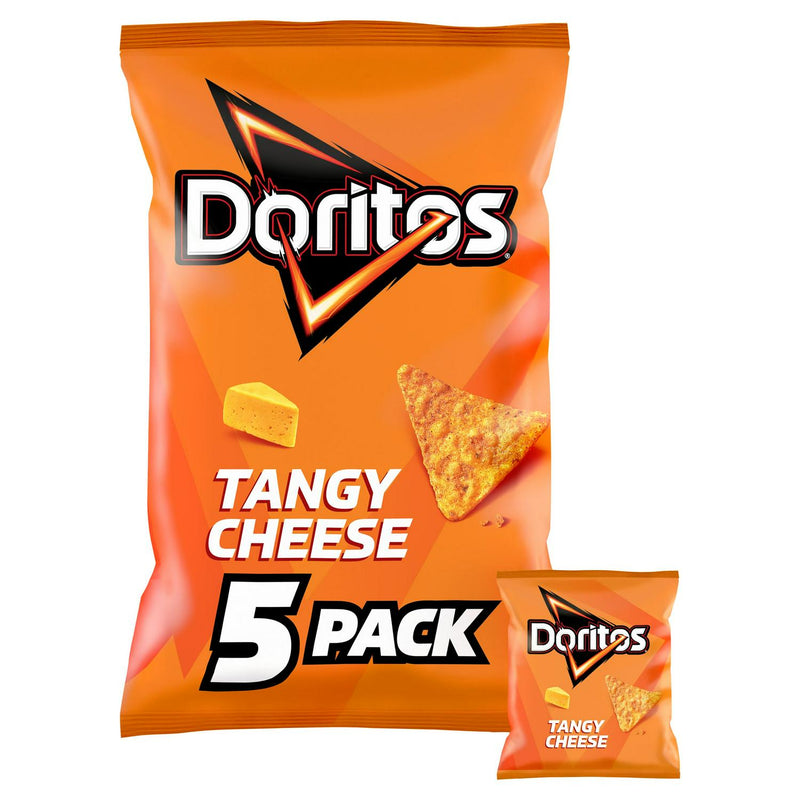 Doritos Tangy Cheese Tortilla Chips Multipack 5x30g - British product
