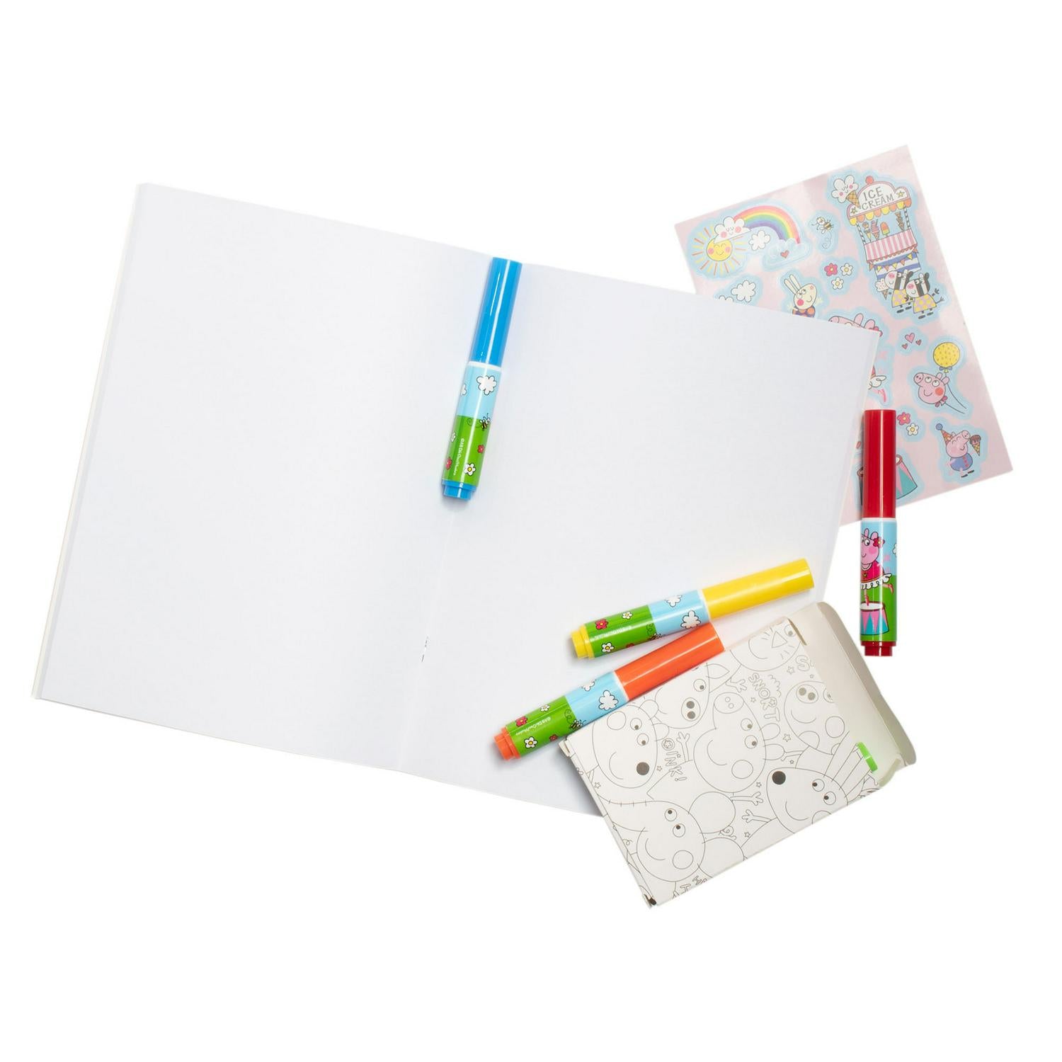 Sainsbury's Peppa Colouring Set 0.23kg (British brand)