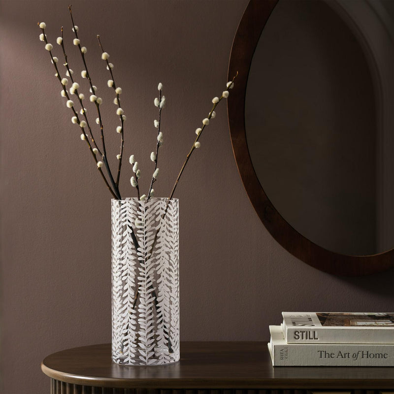 Habitat Etched Floral Vase