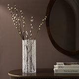 Habitat Etched Floral Vase