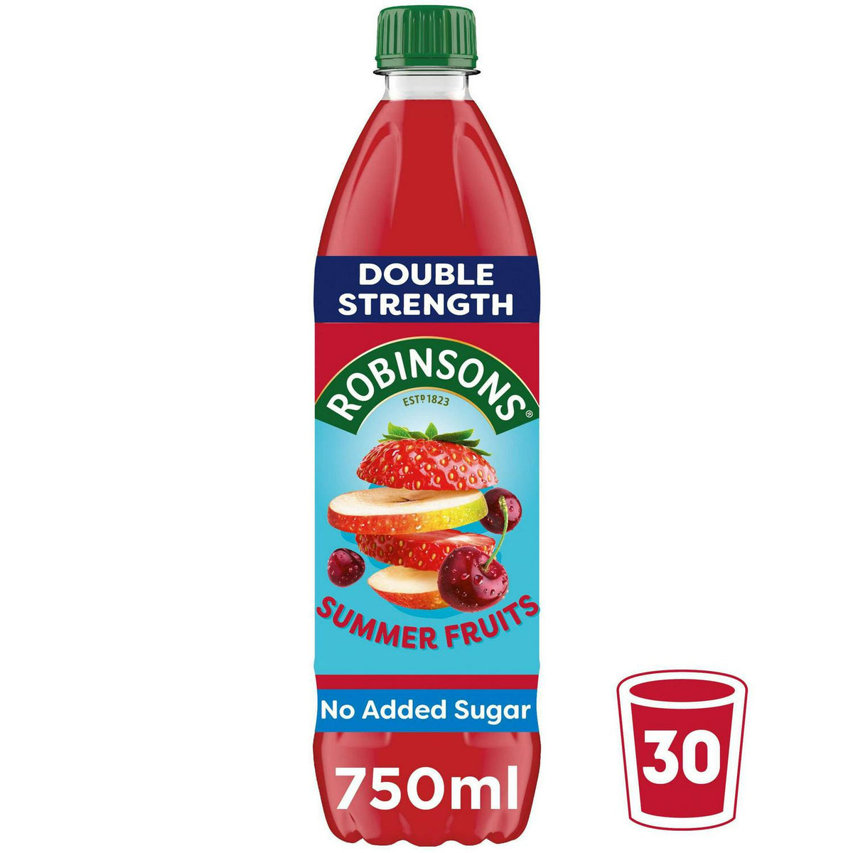 Double Strength Summer Fruits Concentrated Soft Drink Squash 750ml