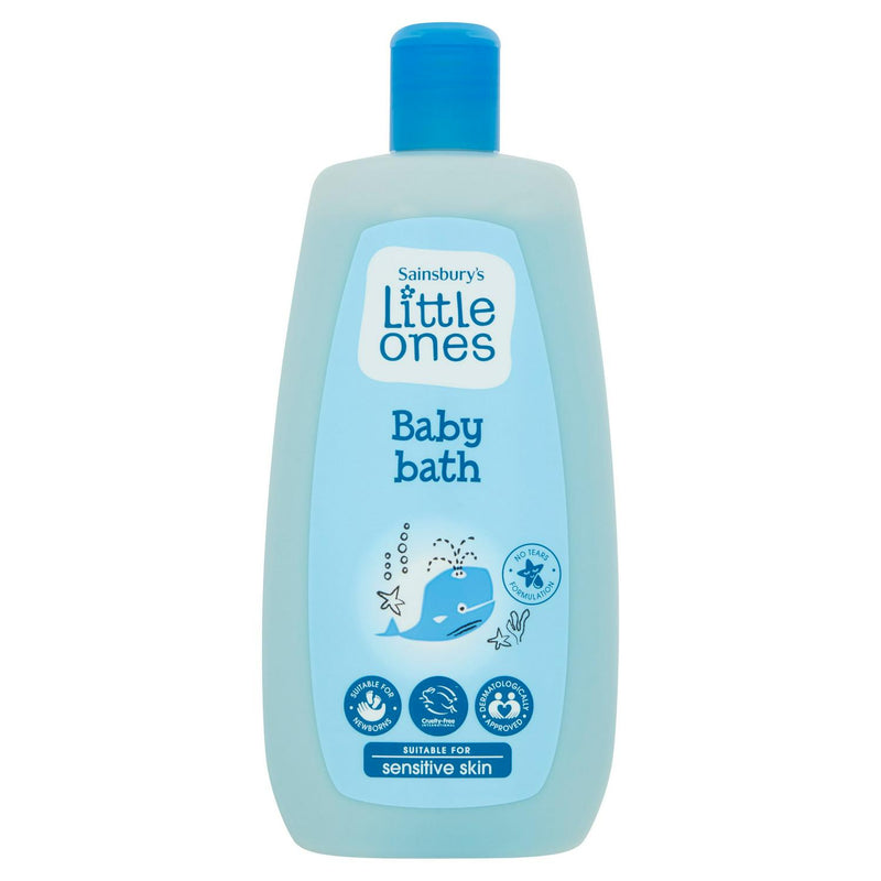Sainsbury's Little Ones baby bath 500ml (British brand)