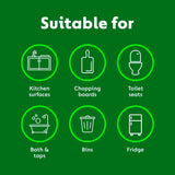 Dettol Lime & Mint Antibacterial Wipes 126 pack - British product