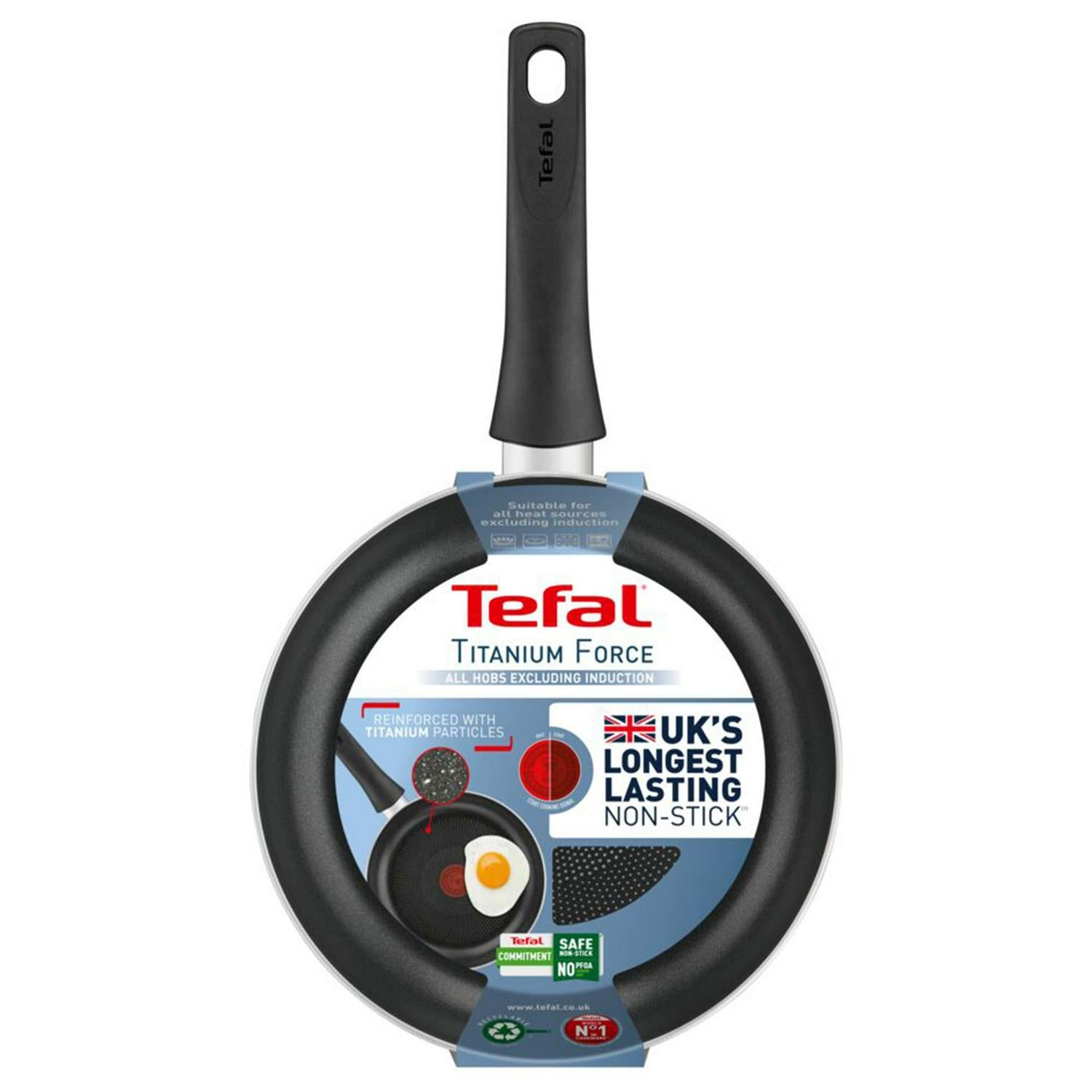 Tefal Titanium Force Aluminium Non-Stick 32cm Frying Pan