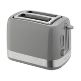 Cookworks Illuminated 2 Slice Toaster - Grey Plastic