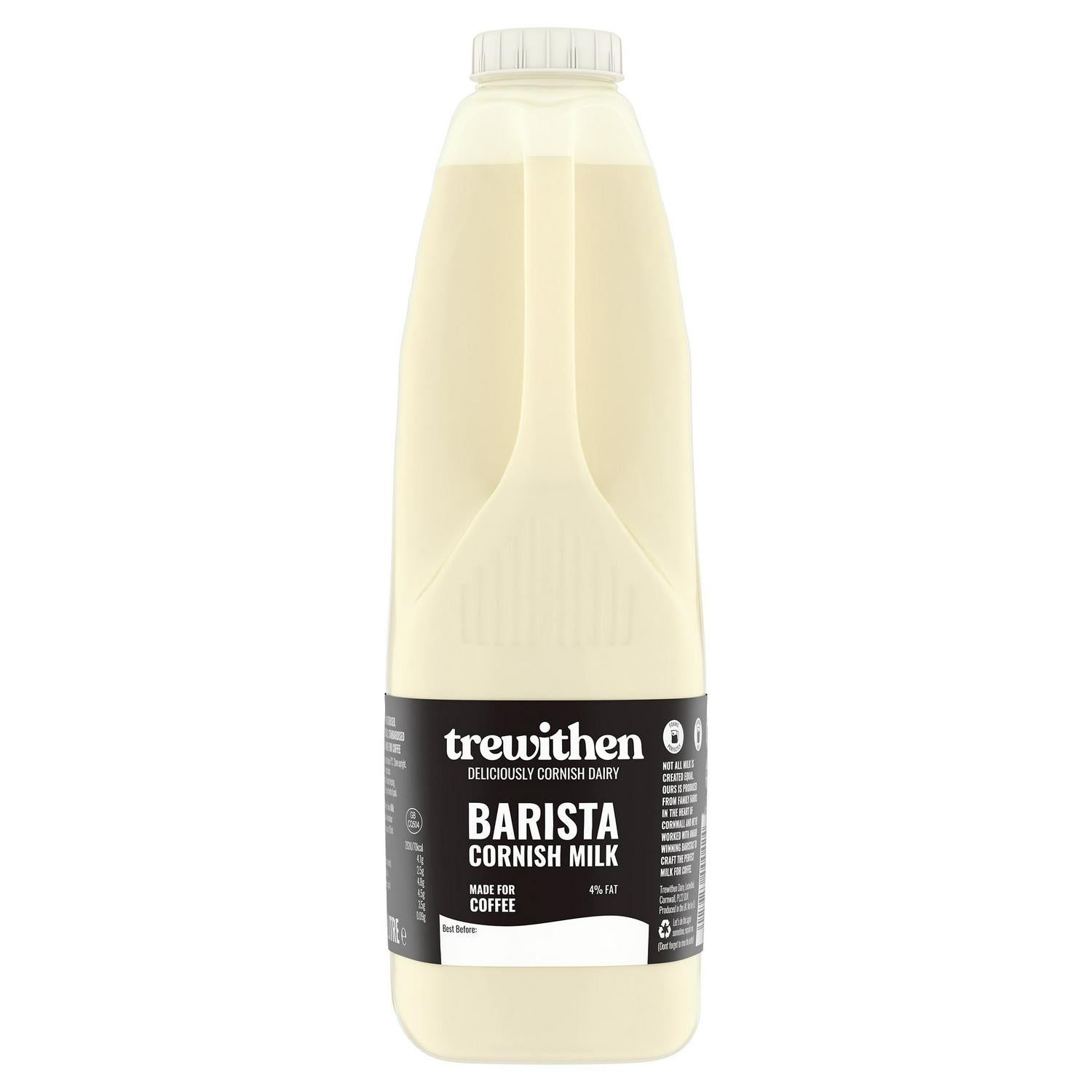 Trewithen Barista Cornish Milk 1L