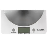 Salter electronic kitchen scale silver (British brand)