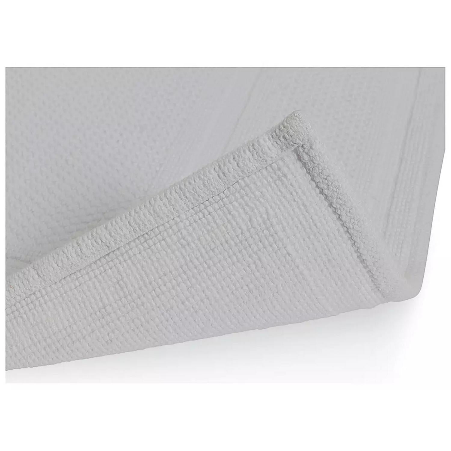 Habitat Cotton Textured Bath Mat - Dove Grey