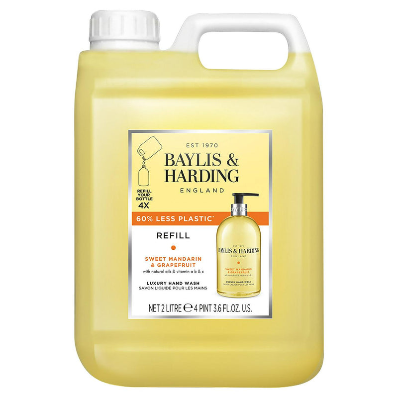 Baylis & Harding Sweet Mandarin Grapefruit Hand Wash 2L - British product