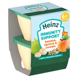 Heinz Banana Apricot Cereal Baby Food Pots 2x100g, UK version