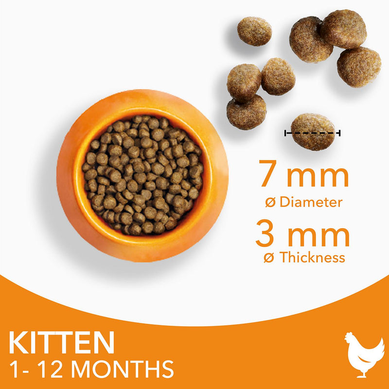 IAMS Vitality Dry Kitten Food Fresh Chicken 2kg, UK version