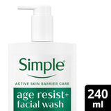 Simple Facial Cleanser Age Resist+ 240ml