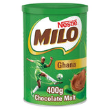 Milo Ghanaian instant malt chocolate drinking powder 400g, imported from the UK
