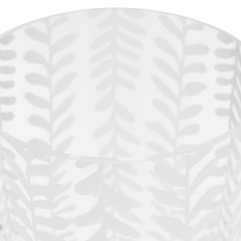 Habitat Etched Floral Vase