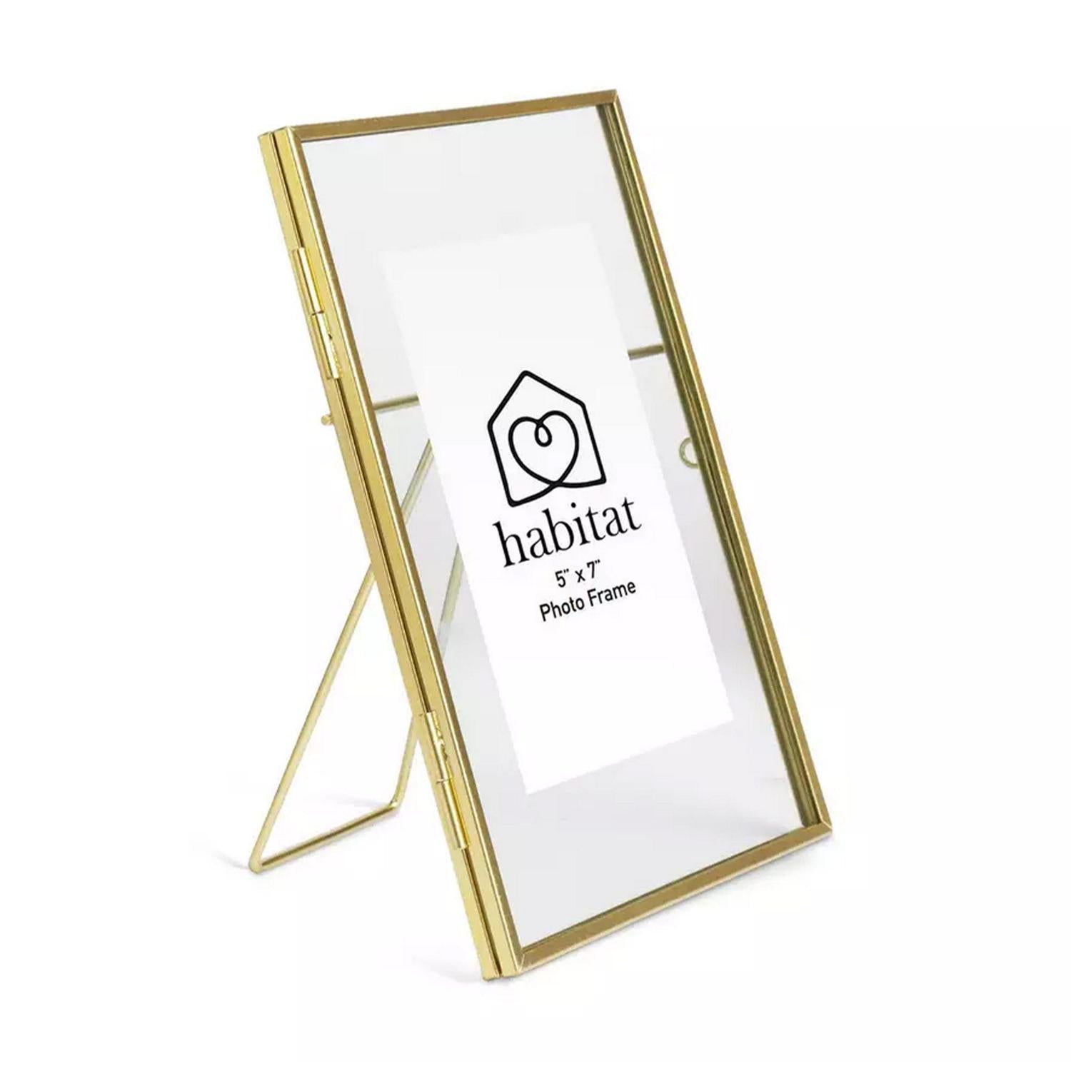 Habitat gold easel picture frame 5x7 inch, UK version