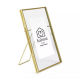 Habitat gold easel picture frame 5x7 inch, UK version