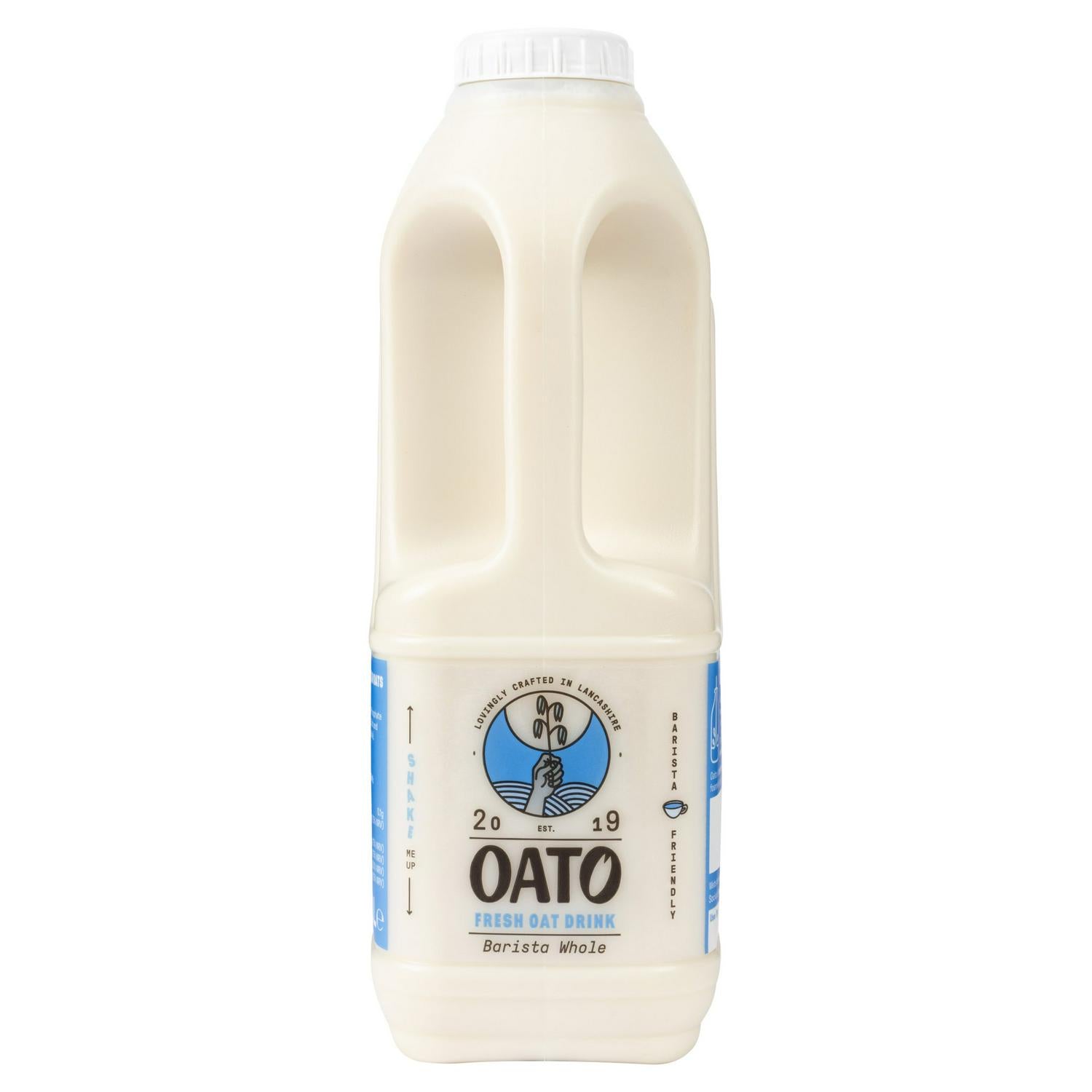 Oato Fresh Oat Drink Barista Whole 1L, imported from the UK