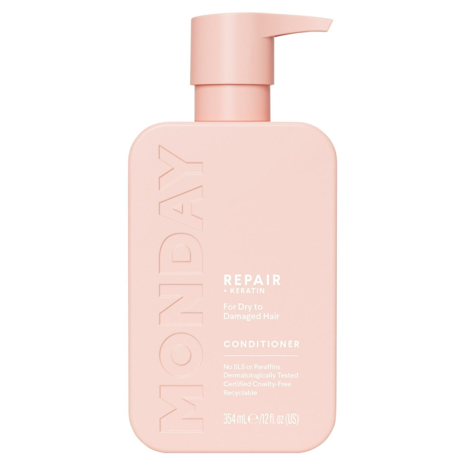 Monday Repair Keratin Conditioner 354ml, imported from the UK