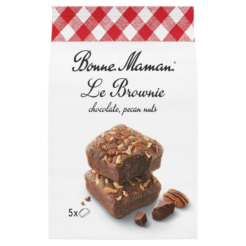 Bonne Maman chocolate pecan nut brownie 175g - British product