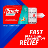 Rennie Sugar Free Spearmint Antacid Tablets 72, imported from the UK
