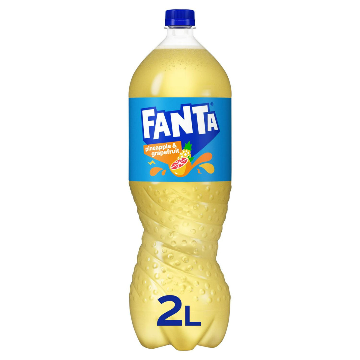 Fanta Pineapple & Grapefruit Zero Sugar 2L