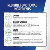 Red Bull Energy Drink Original 250ml, imported from the UK