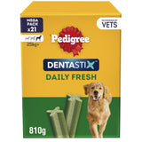 Pedigree Dentastix Fresh large dog treats x21 810g, imported from the UK