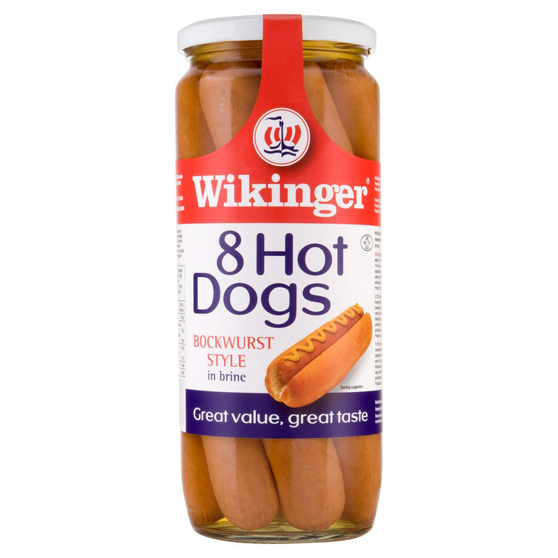 Wikinger Hot Dogs Turkey Chicken 1030g, imported from Germany