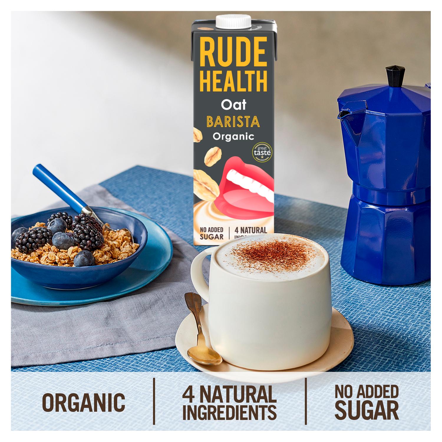 Rude Health Organic Barista Oat 1L