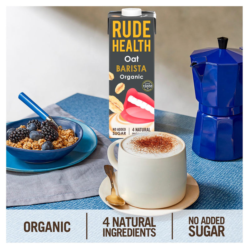 Rude Health Organic Barista Oat 1L
