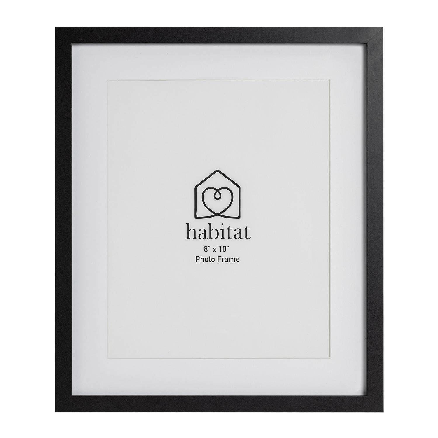 Habitat Single Mount Frame Black 8x10 inch, UK version