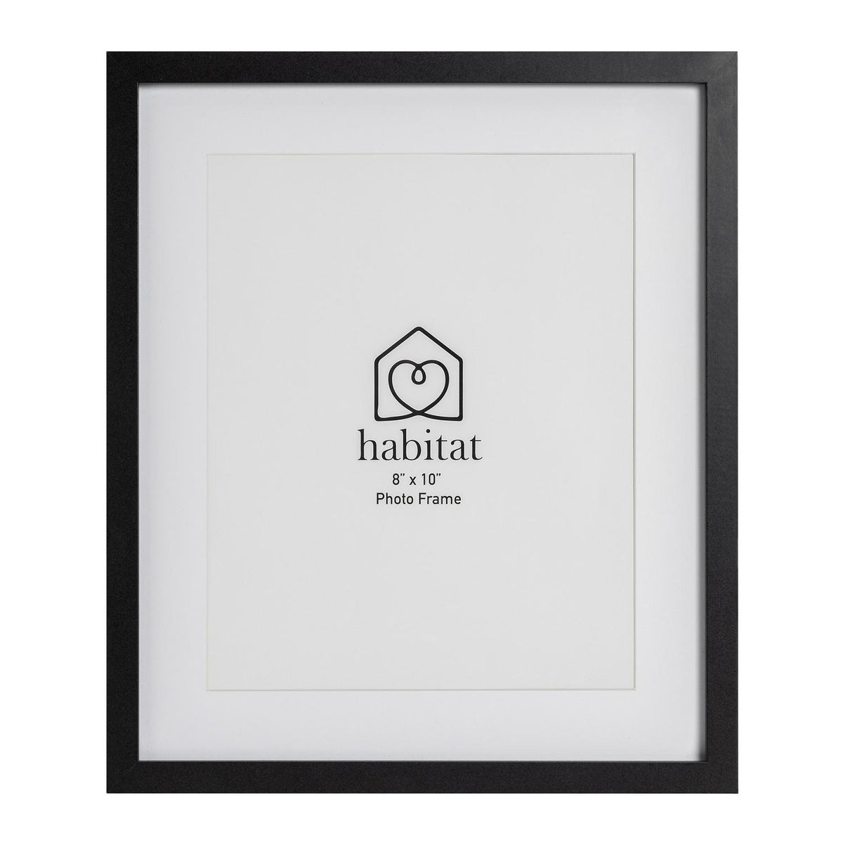 Habitat Single Mount Frame Black 8x10 inch, UK version