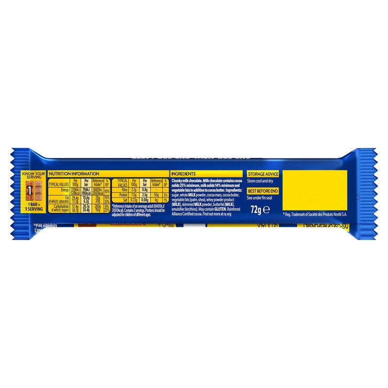 Yorkie Duo Chocolate Bar 72g