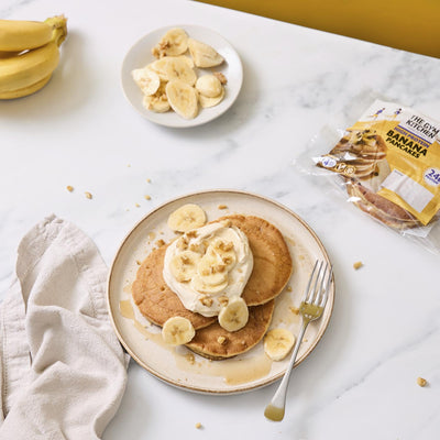 The Gym Kitchen Banana Pancakes Protein Frokostpannekaker 4 stk