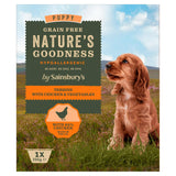 Sainsbury's Nature's Goodness Puppy Terrine Chicken & Vegetables 395g (British brand)