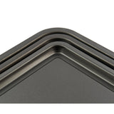 Sainsbury's Home 3 Piece Baking Tray Set Steel (British brand)