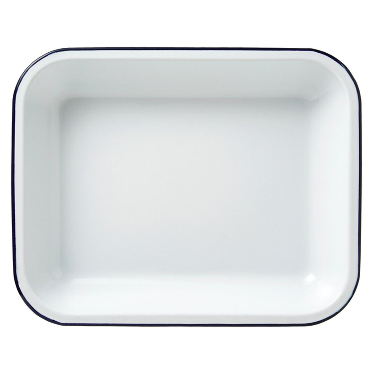 Falcon 37cm Rectangular Enamel Roaster - Blue