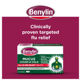 Benylin Mucus Cough Cold Tablets 16 - British product
