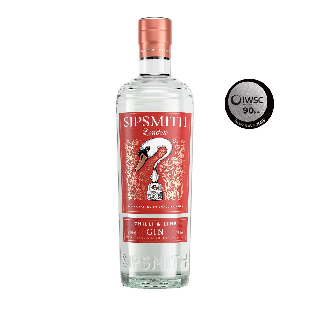 Chilli and Lime Infused London Dry Gin 70cl