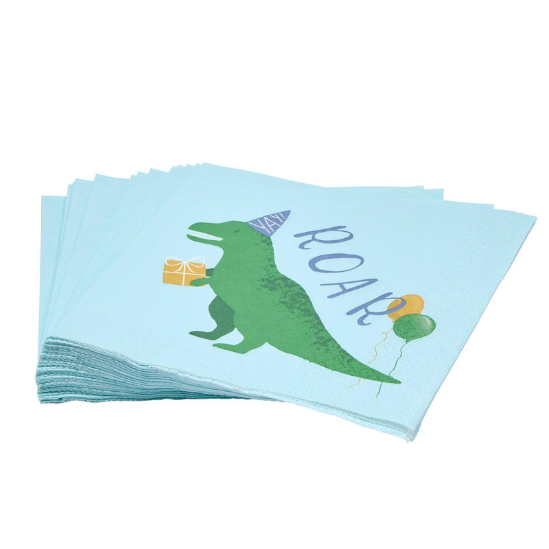 Sainsbury's Dinosaur Paper Napkins 20 Pack 33cm (British brand)