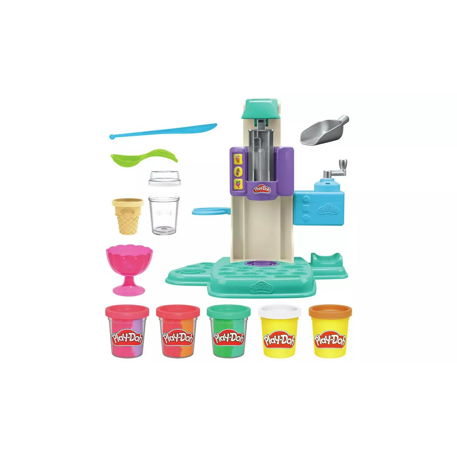 Play-Doh Rainbow Ice Cream Playset