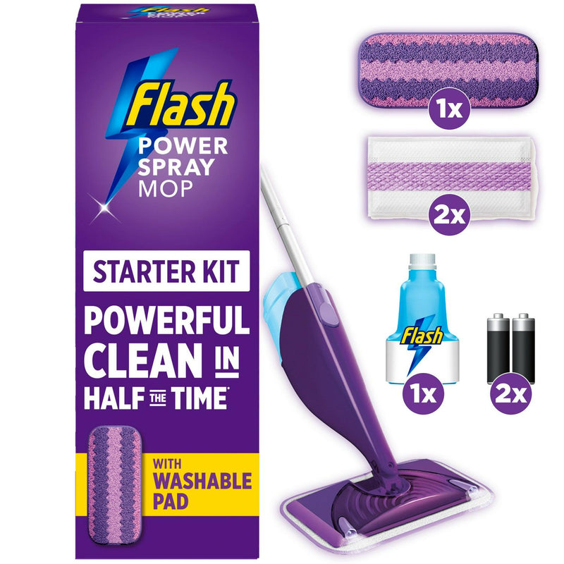 Flash spray mop all in one starter kit - British product