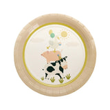 Sainsbury's Home Pack of 10 Farmyard Animals Paper Plates -  23cm