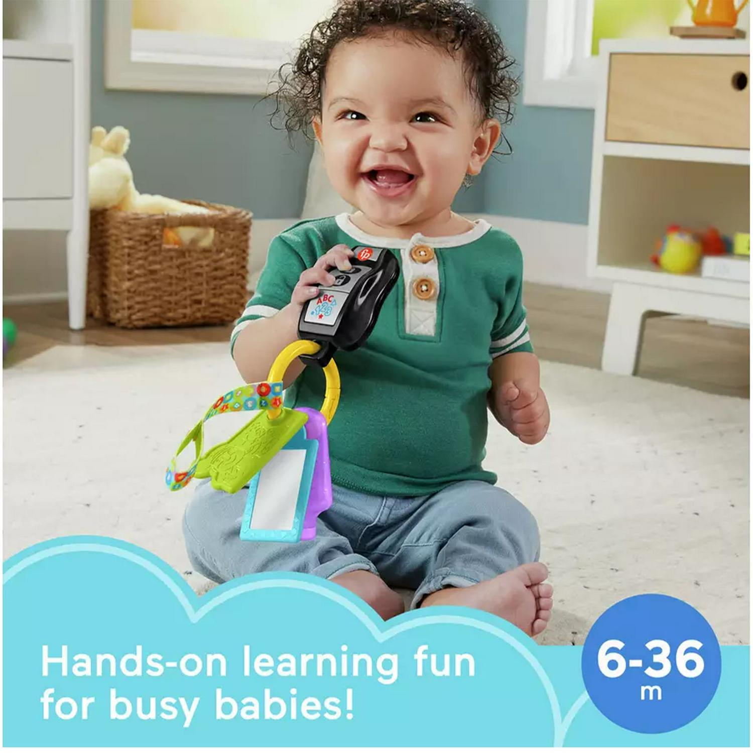 Fisher-Price Play & Go Activity Key Interactive Learning Toy