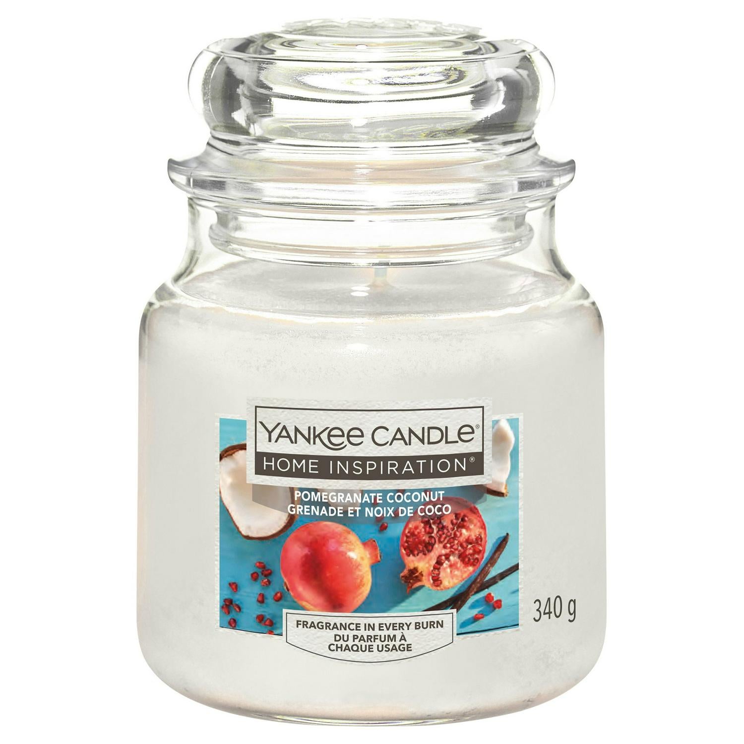 Yankee Candle pomegranate coconut jar 340g (British brand)