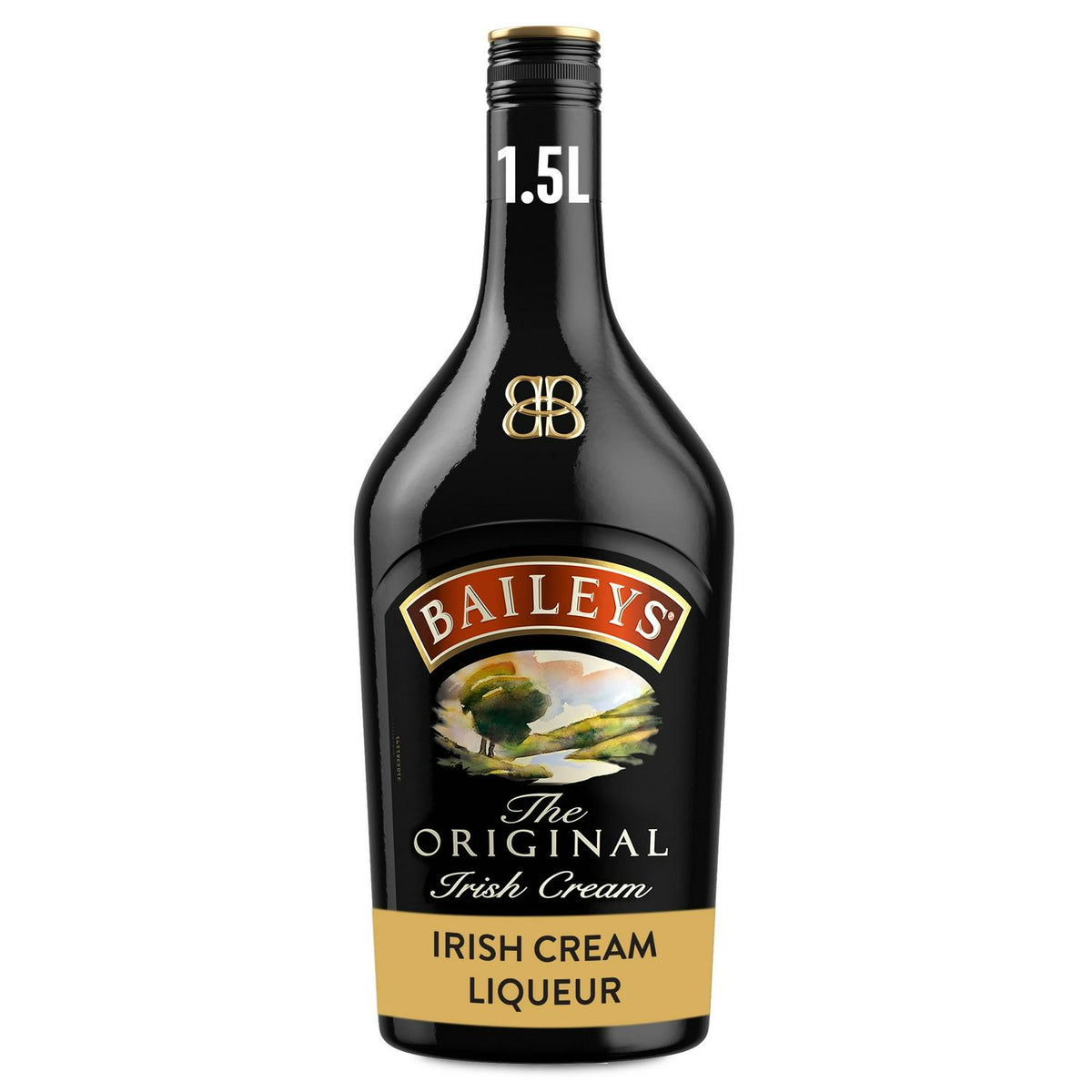 Irish Cream Liqueur with Whiskey and Dairy Cream, 17% Vol, 1.5L