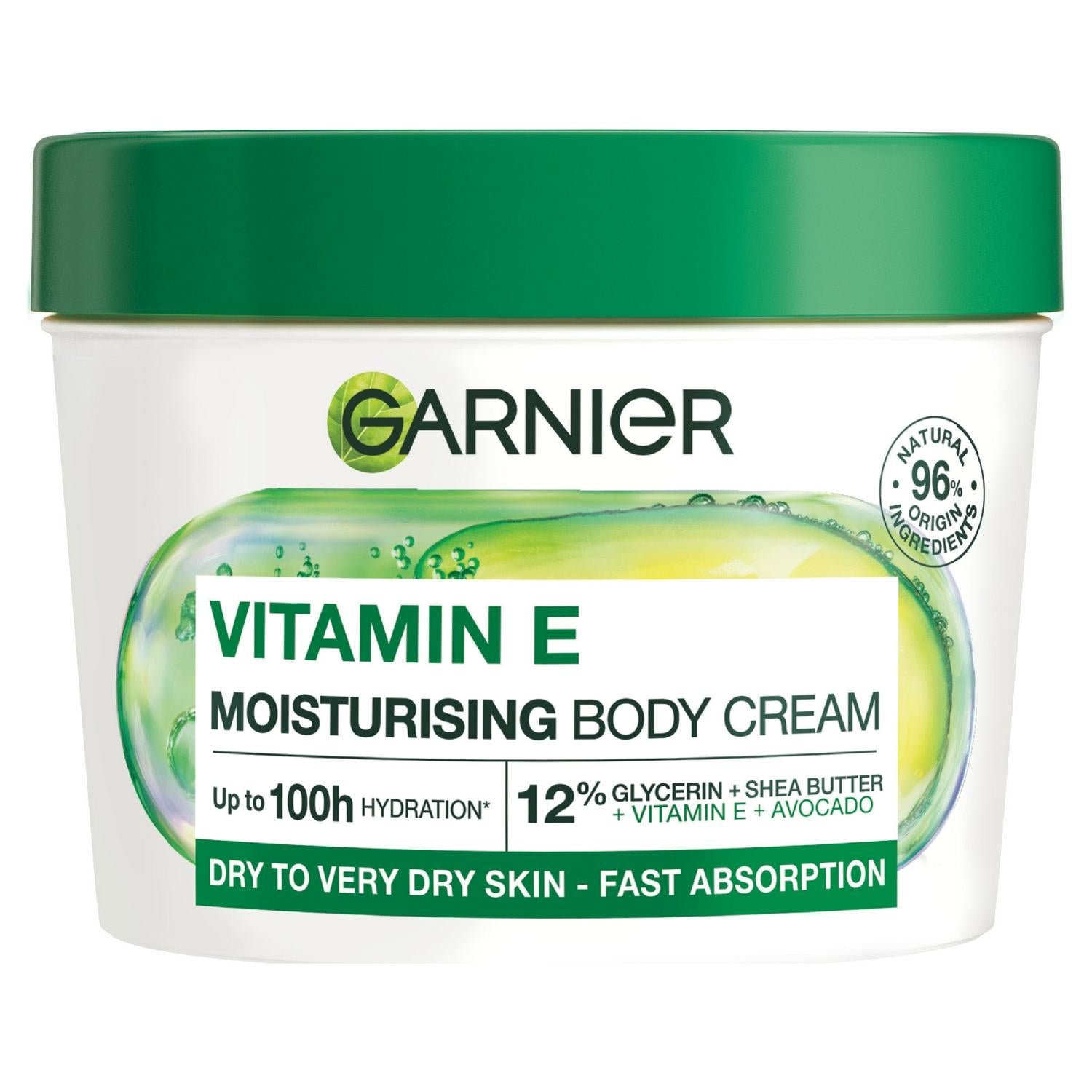 Garnier Body Superfood Avocado & Omega 6 Vegan Body Cream 380ml, UK version