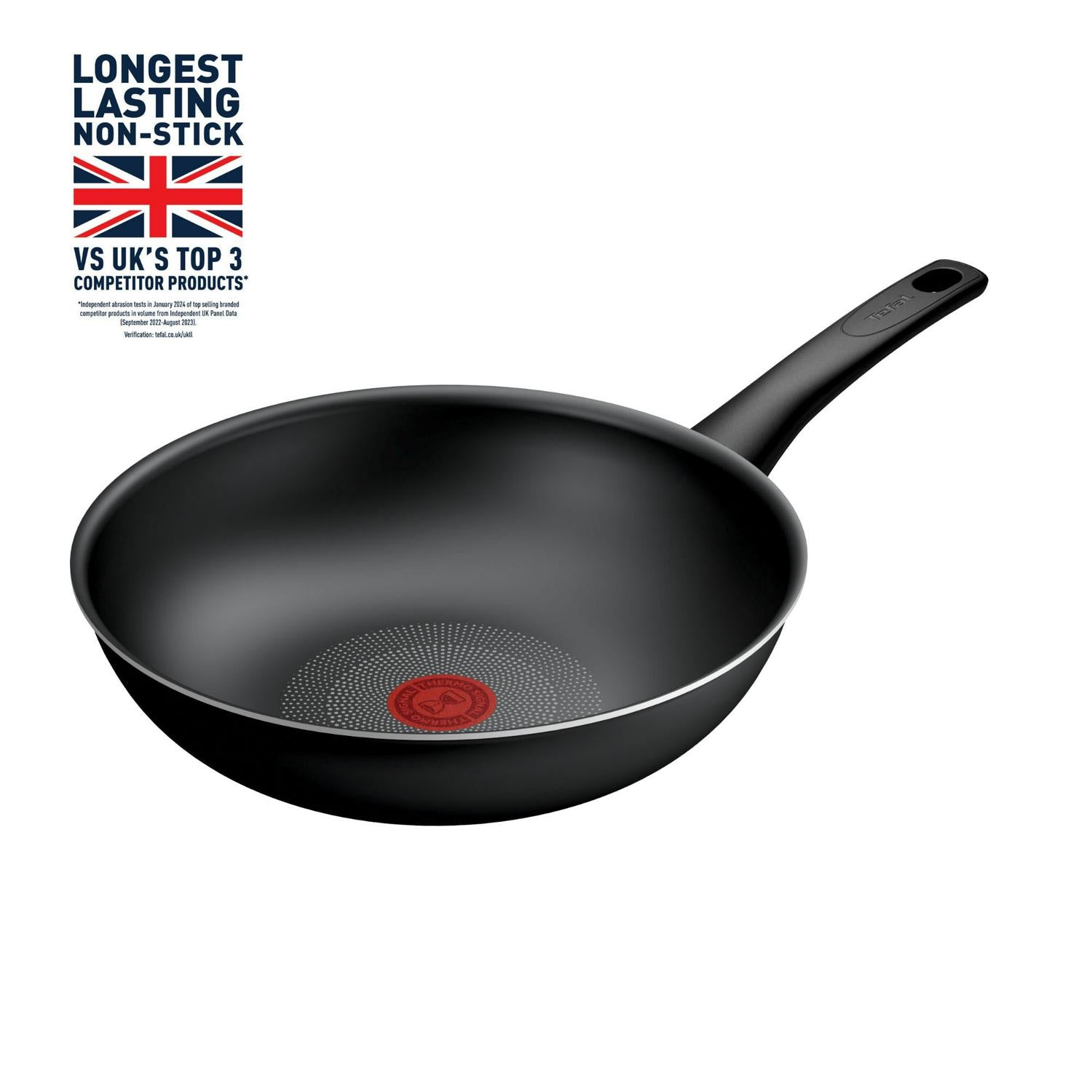 Tefal Titanium Force Aluminium Non-Stick Wok 28cm (British brand)